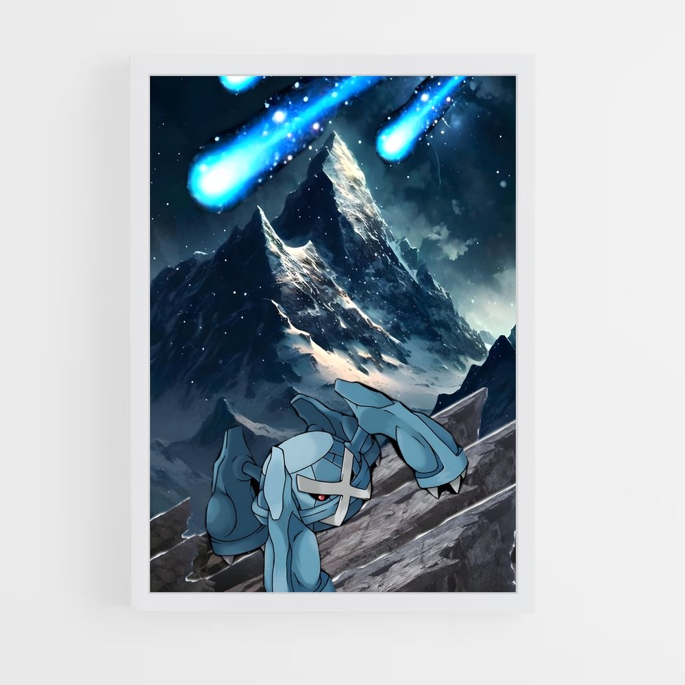Poster Metagross étoiles – affiche Pokemon (vue 3)