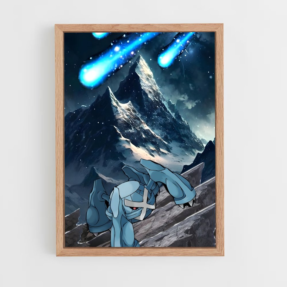 Poster Metagross étoiles – affiche Pokemon (vue 4)