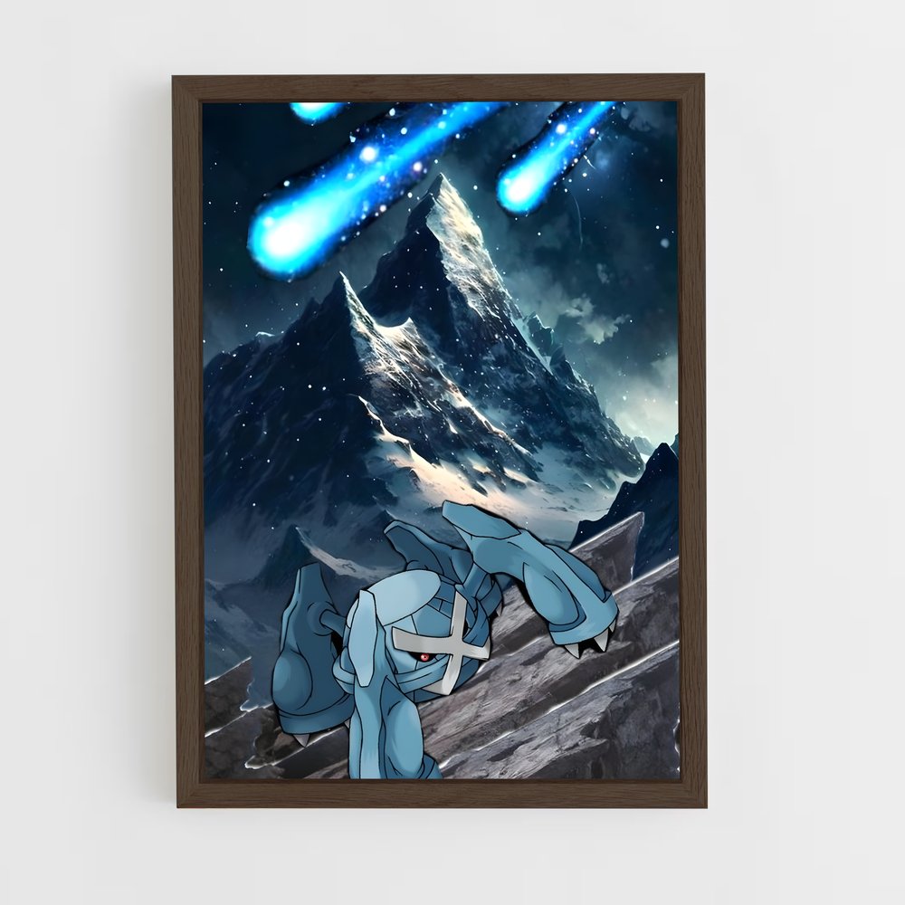 Poster Metagross étoiles – affiche Pokemon (vue 5)