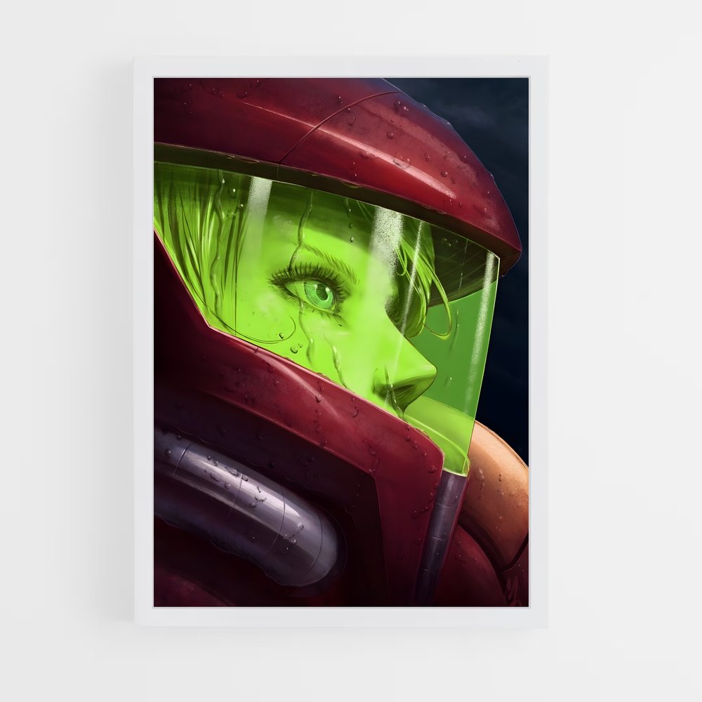 Poster Samus en Éveil – affiche Metroid (vue 3)
