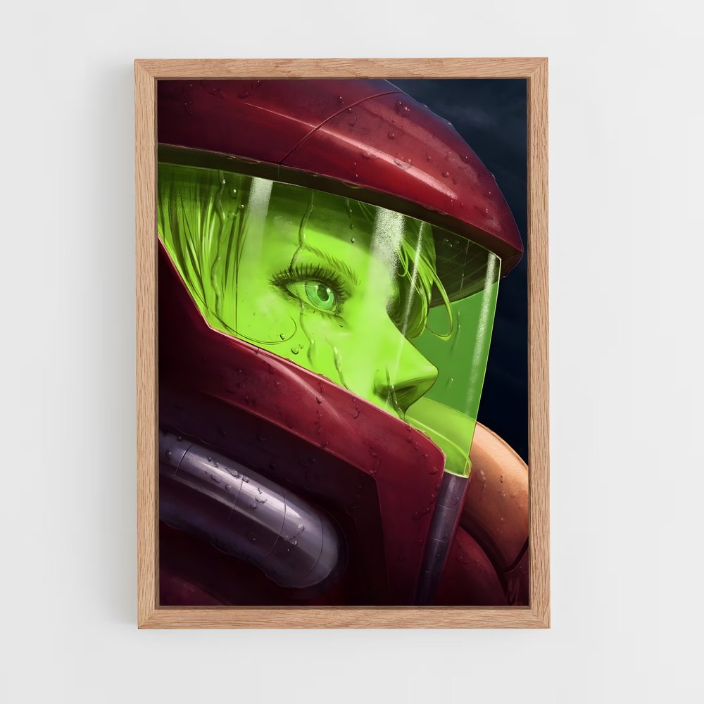 Poster Samus en Éveil – affiche Metroid (vue 4)