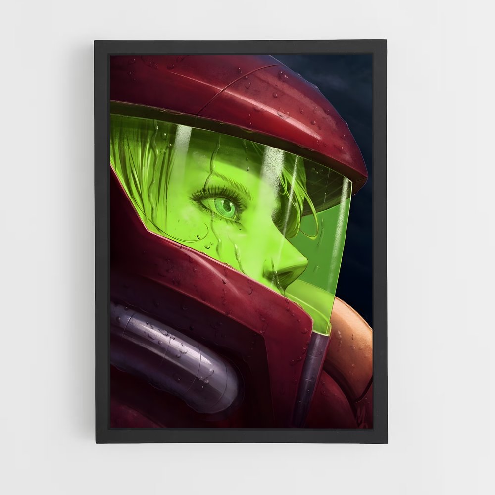 Poster Samus en Éveil – affiche Metroid (vue 2)