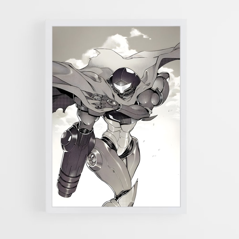 Poster Samus Aran: Armement Ultime – affiche Metroid (vue 3)