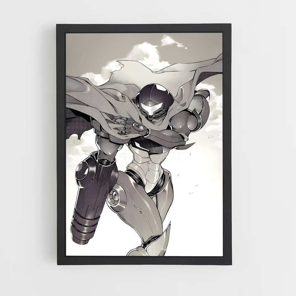 Poster Samus Aran: Armement Ultime – affiche Metroid (vue 2)