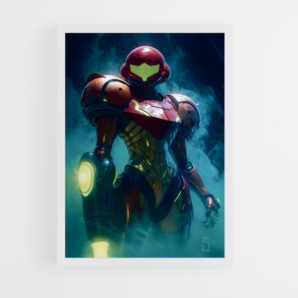 Poster Iron Metroid (vue 3)