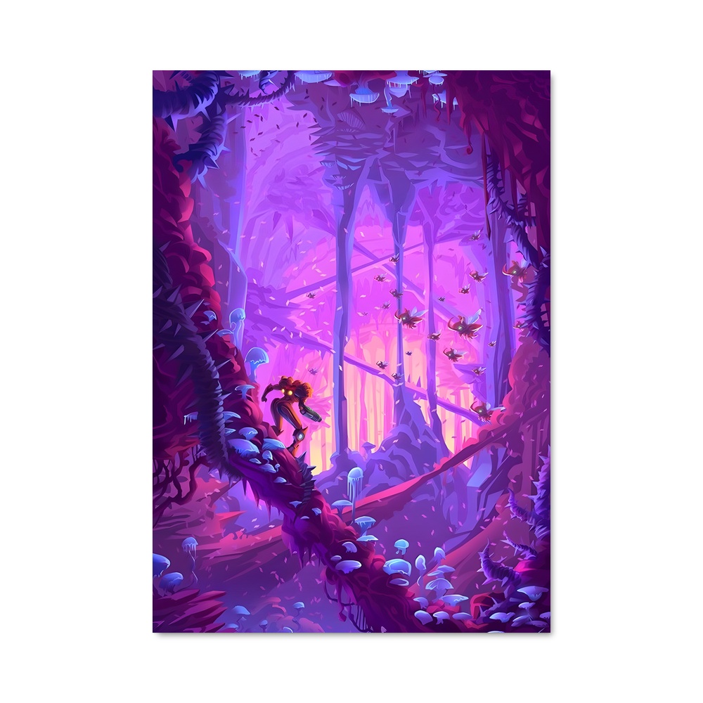 Poster La Forêt Pourpre