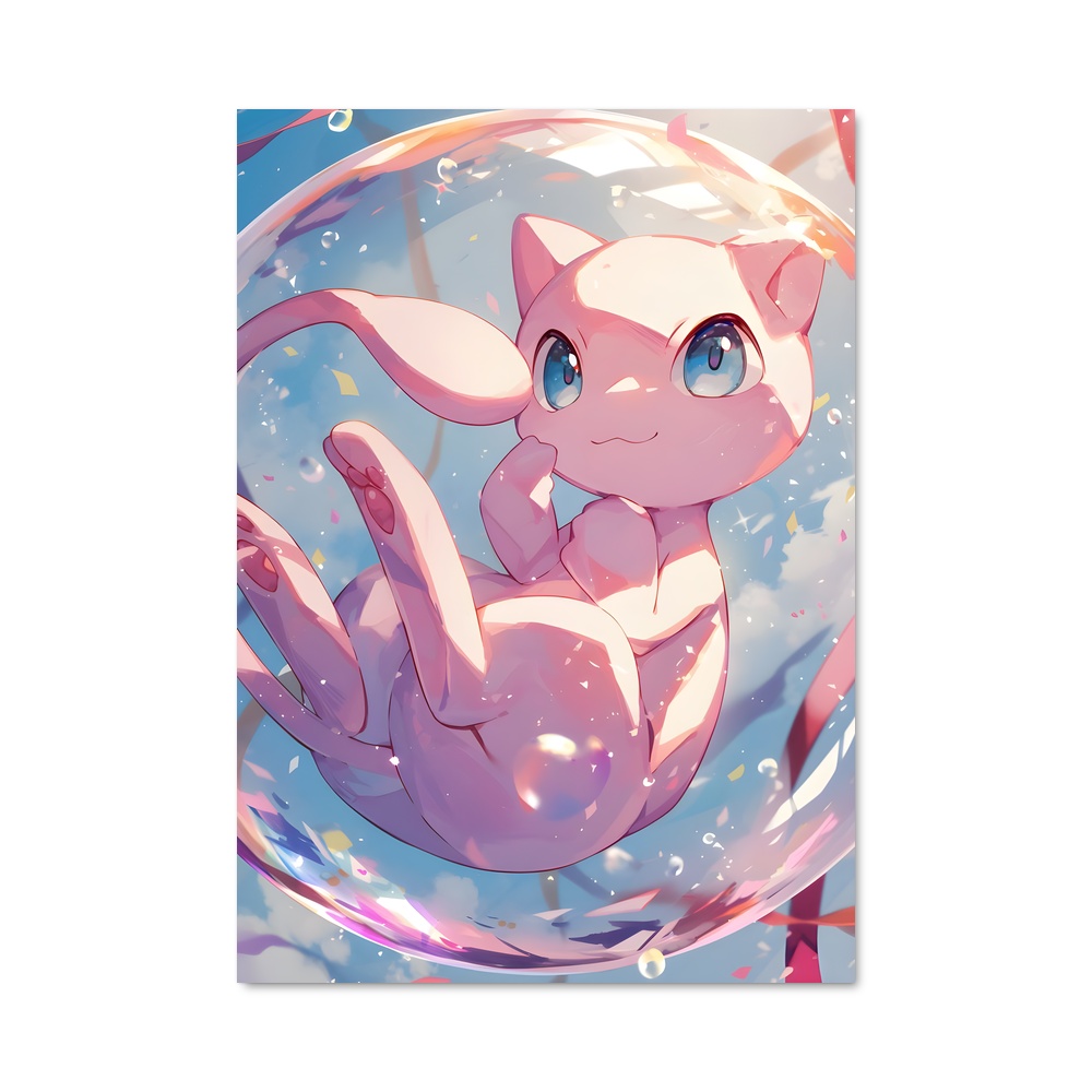 Poster Mewtropolis – affiche Pokemon