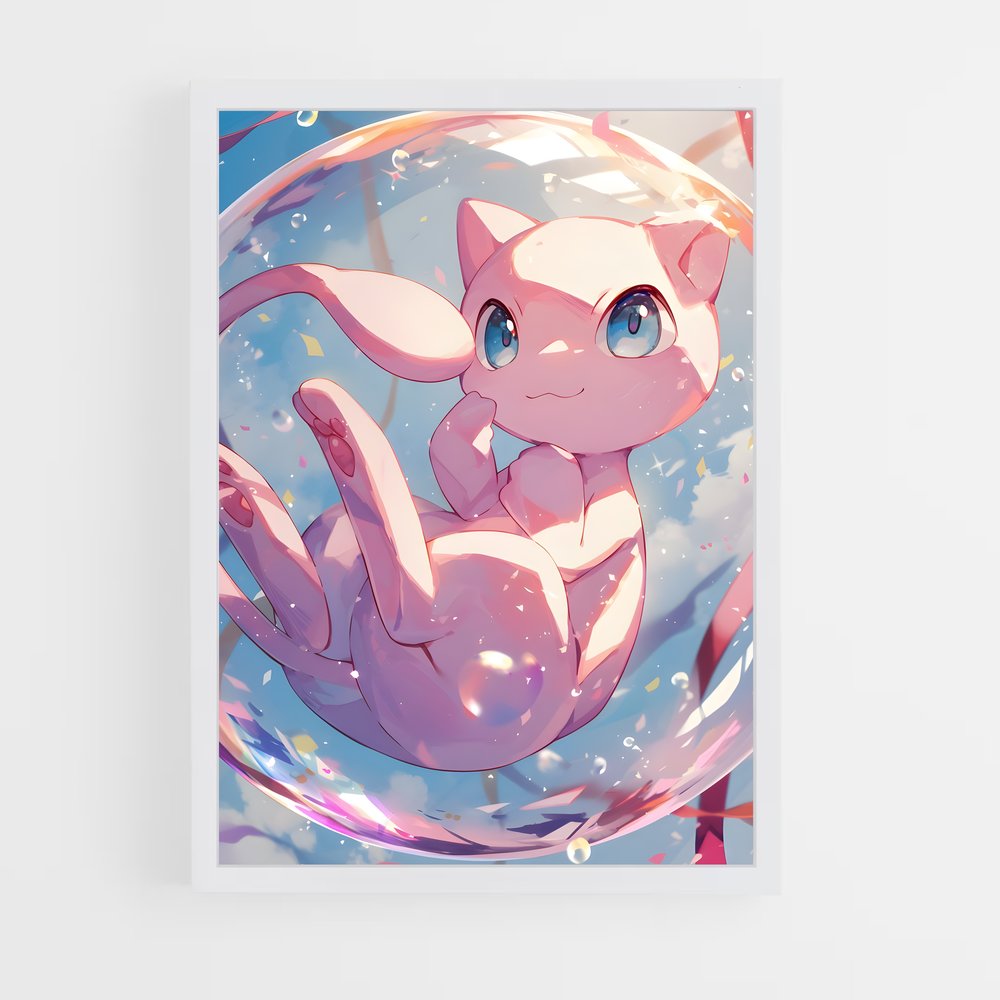 Poster Mewtropolis – affiche Pokemon (vue 3)