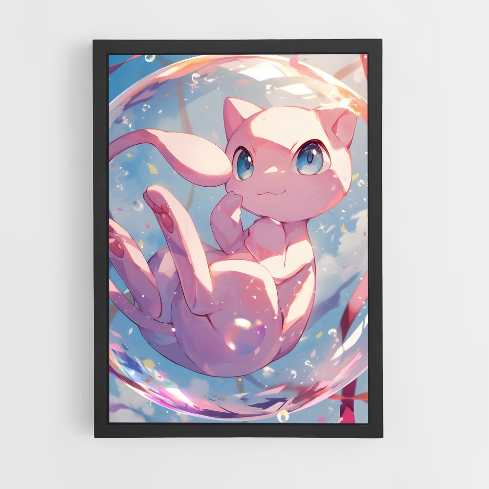 Poster Mewtropolis – affiche Pokemon (vue 2)