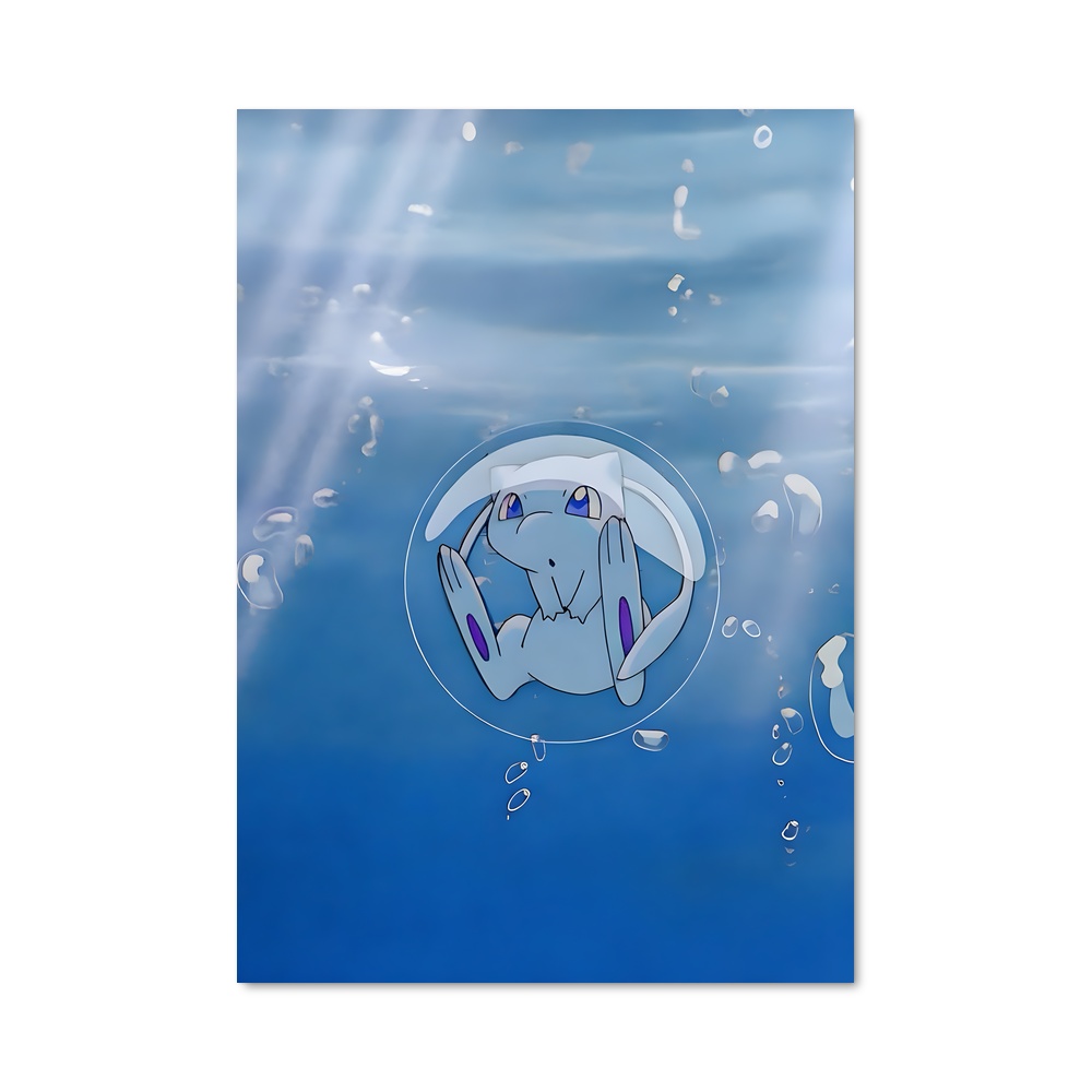 Poster Chien Flottant – affiche Pokemon