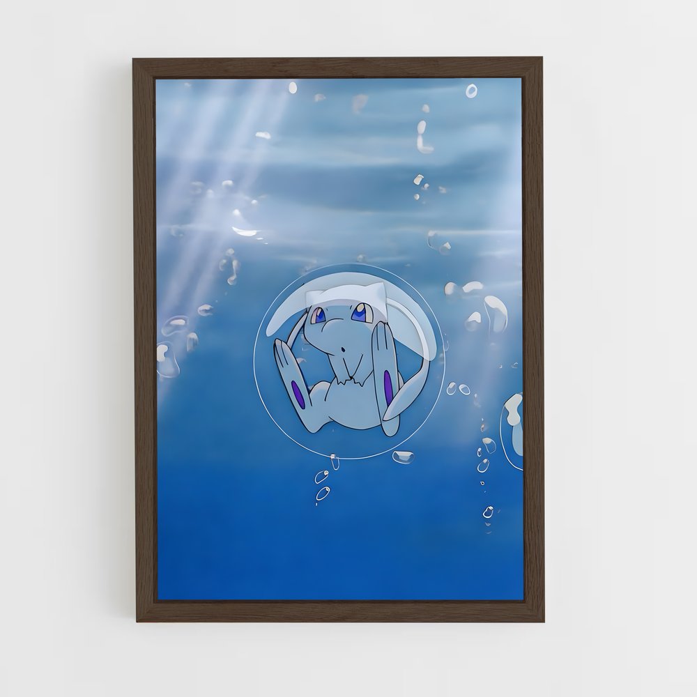 Poster Chien Flottant – affiche Pokemon (vue 5)