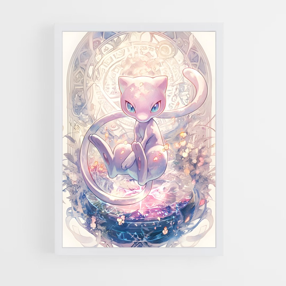 Poster Chat en Bol – affiche Pokemon (vue 3)