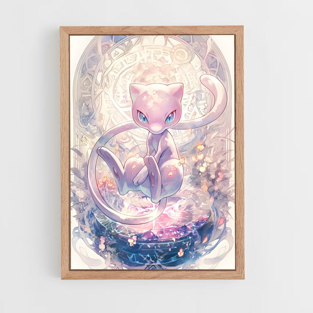 Poster Chat en Bol – affiche Pokemon (vue 4)