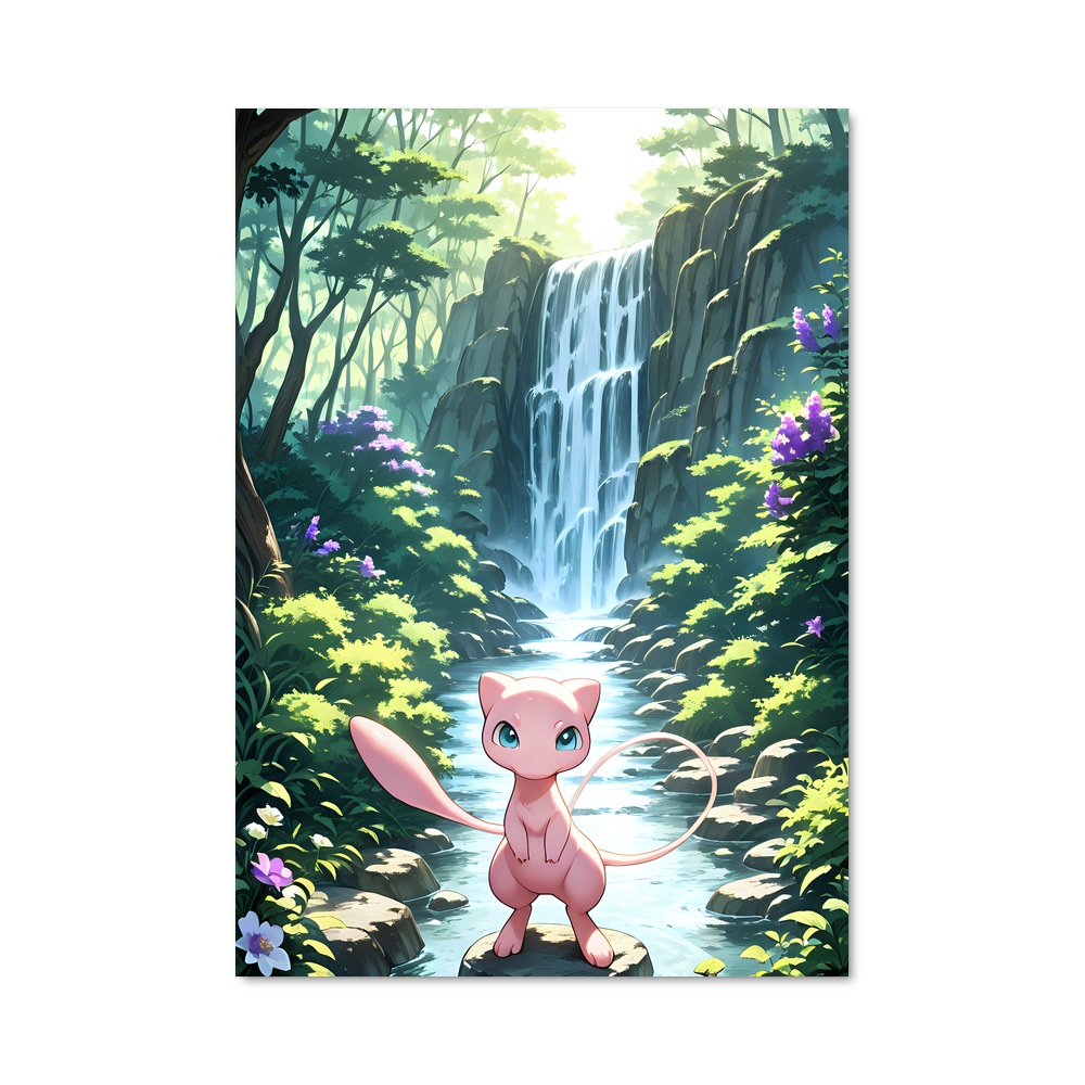 Poster Mew charme – affiche Pokemon