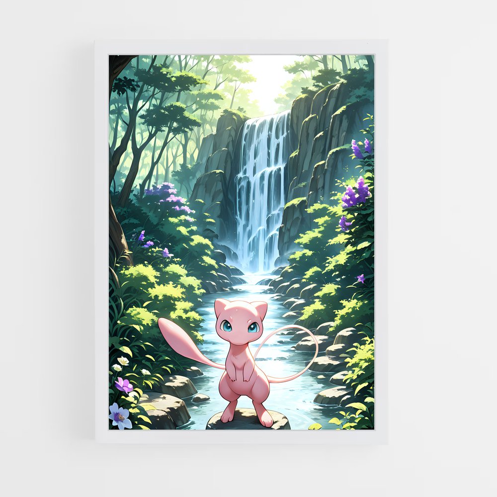 Poster Mew charme – affiche Pokemon (vue 3)