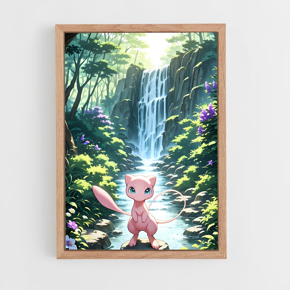 Poster Mew charme – affiche Pokemon (vue 4)