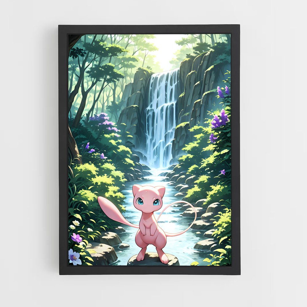 Poster Mew charme – affiche Pokemon (vue 2)
