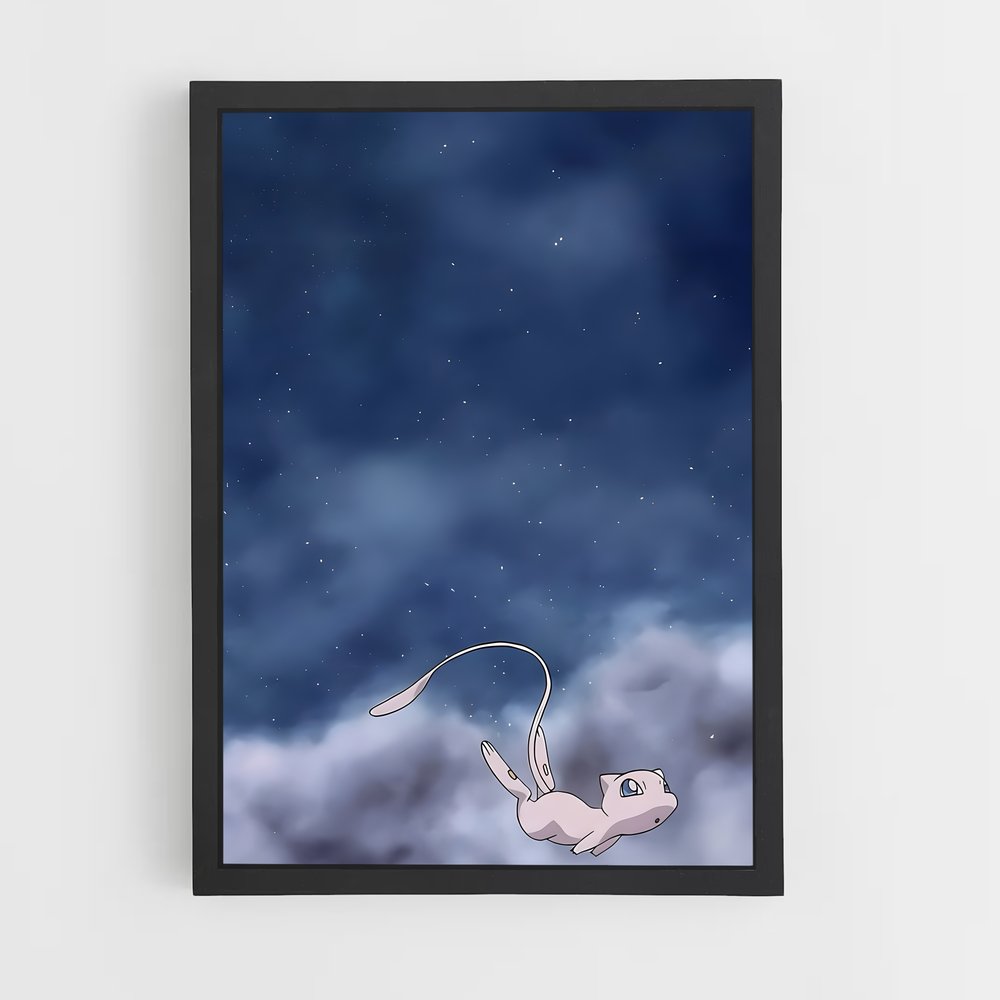 Poster Envolée Magique – affiche Pokemon (vue 2)