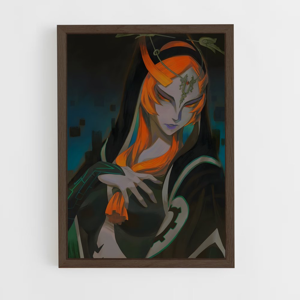 Poster Éclat de Minuit – affiche Zelda (vue 5)