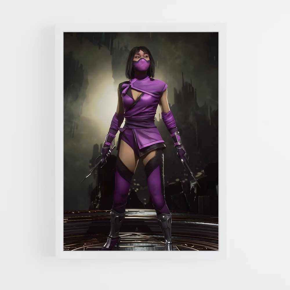 Poster Purple Temptation – affiche Mortal kombat (vue 3)