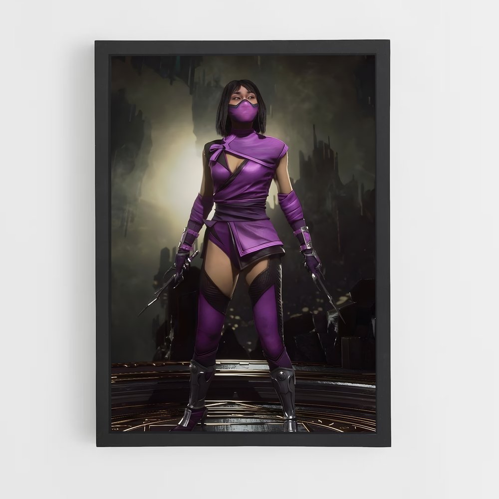 Poster Purple Temptation – affiche Mortal kombat (vue 2)
