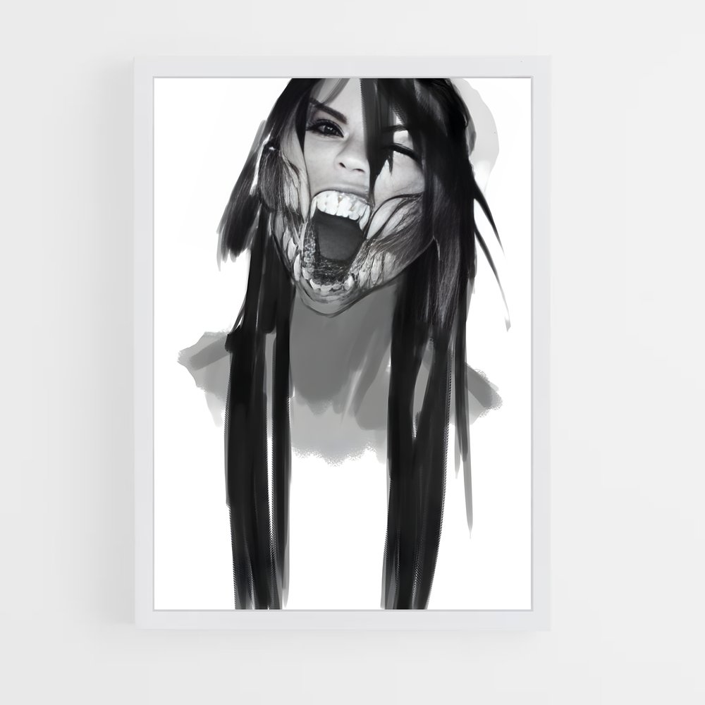 Poster Visage de la Mort – affiche Mortal kombat (vue 3)
