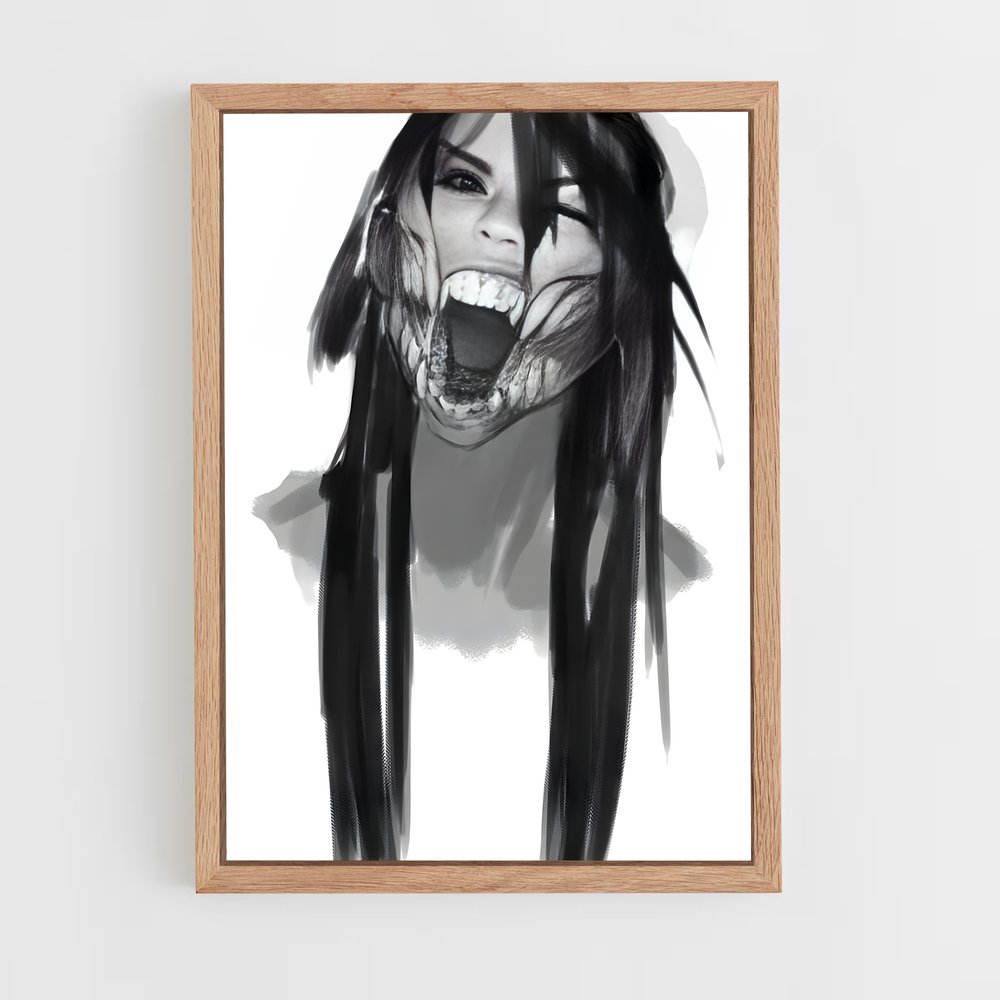 Poster Visage de la Mort – affiche Mortal kombat (vue 4)