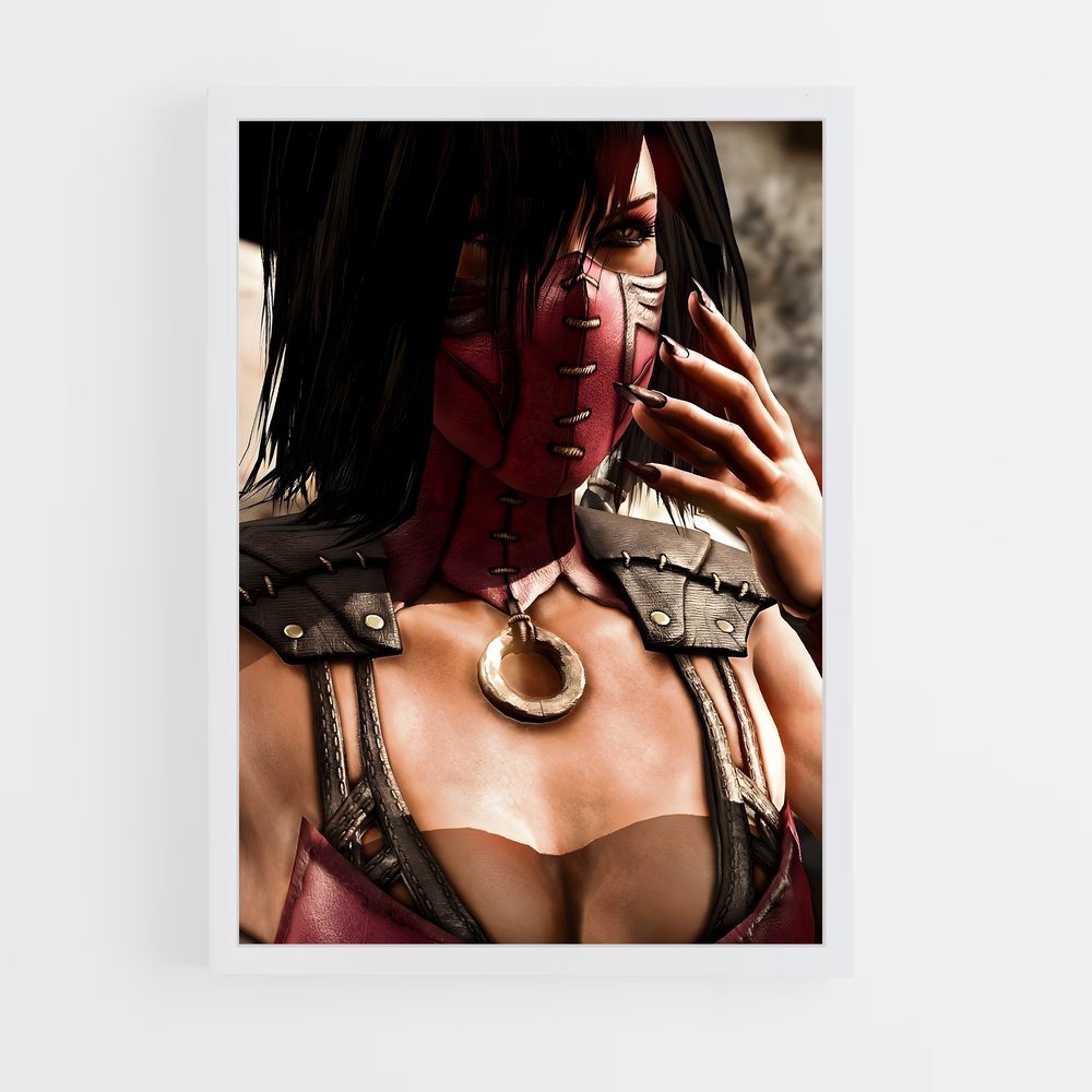 Poster Mileena Plongée – affiche Mortal kombat (vue 3)