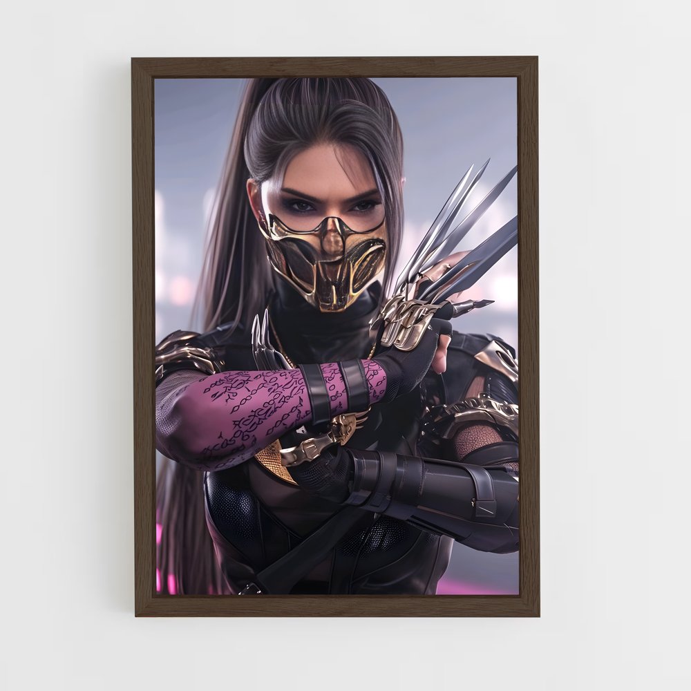 Poster L'Ombre Tranchante – affiche Mortal kombat (vue 5)
