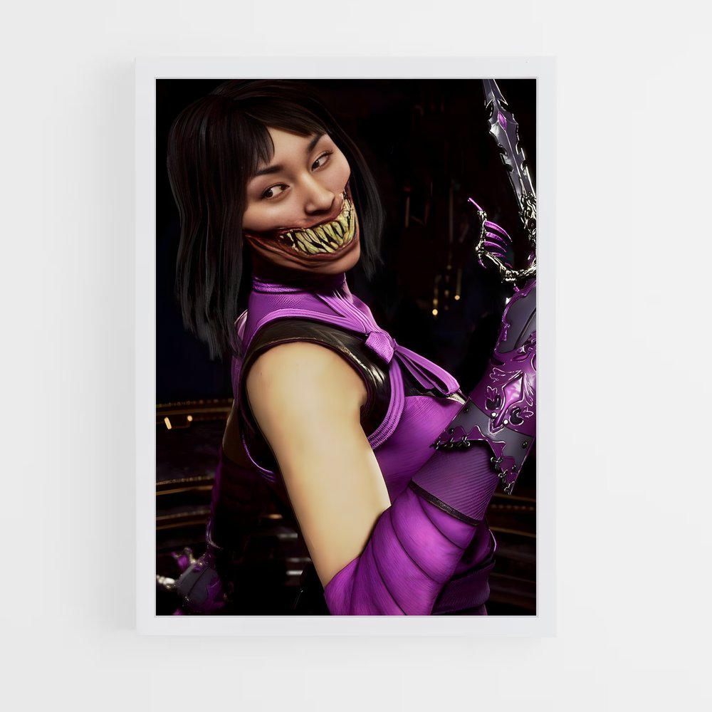 Poster Lame Pourpre – affiche Mortal kombat (vue 3)