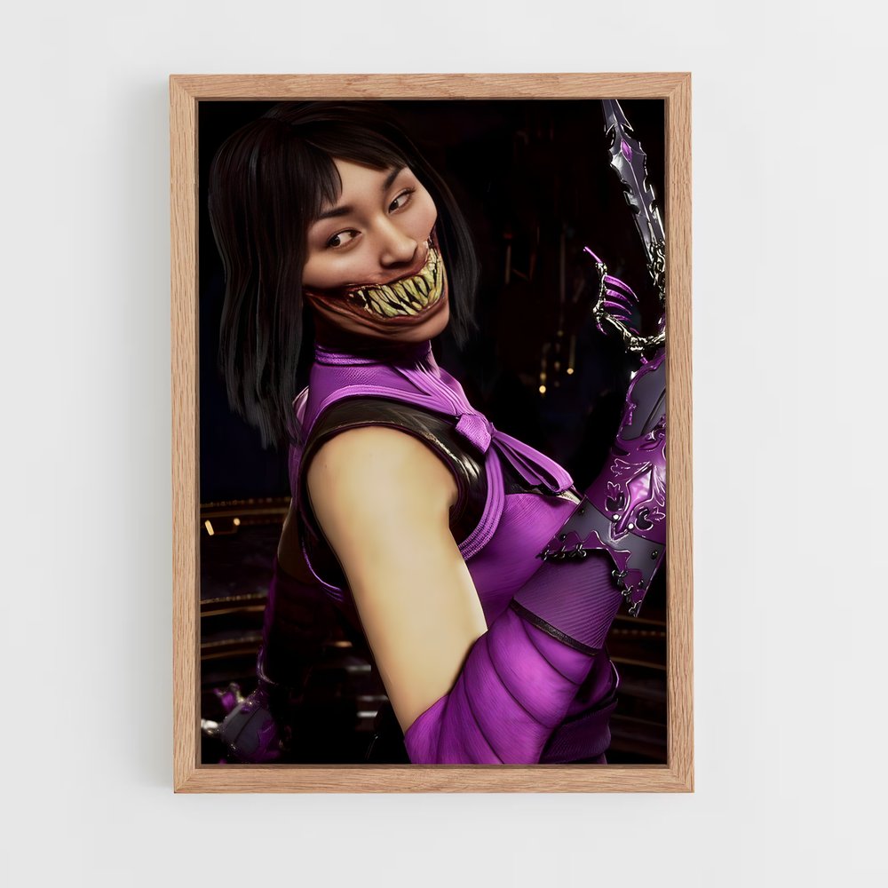 Poster Lame Pourpre – affiche Mortal kombat (vue 4)