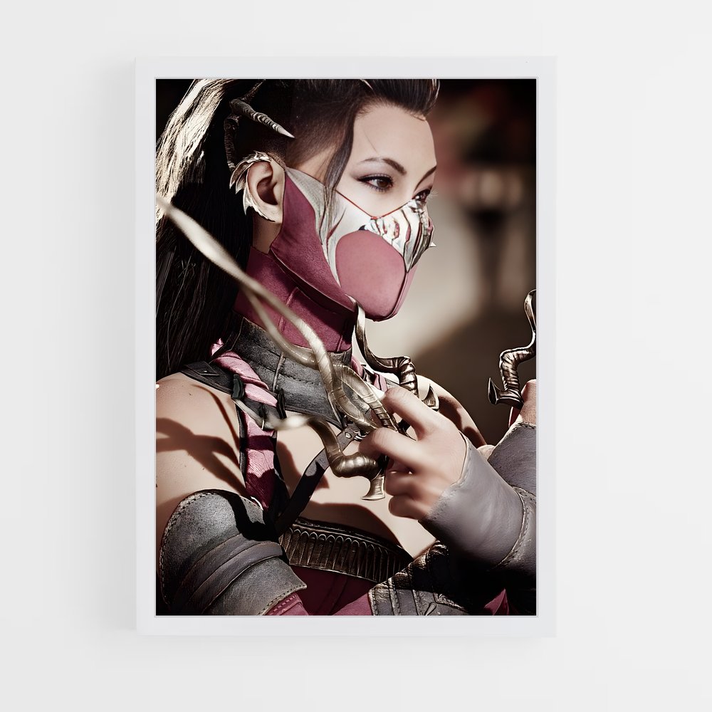 Poster Mileena Entrez – affiche Mortal kombat (vue 3)