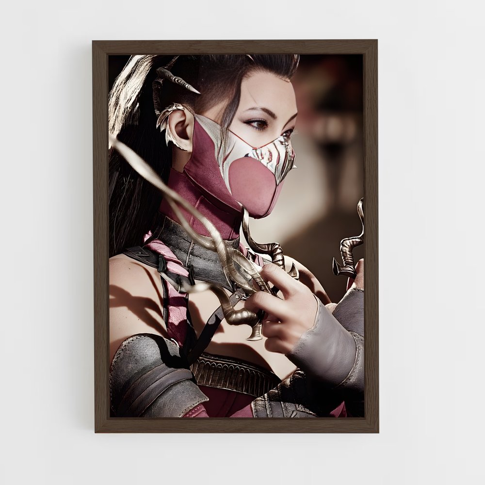 Poster Mileena Entrez – affiche Mortal kombat (vue 5)