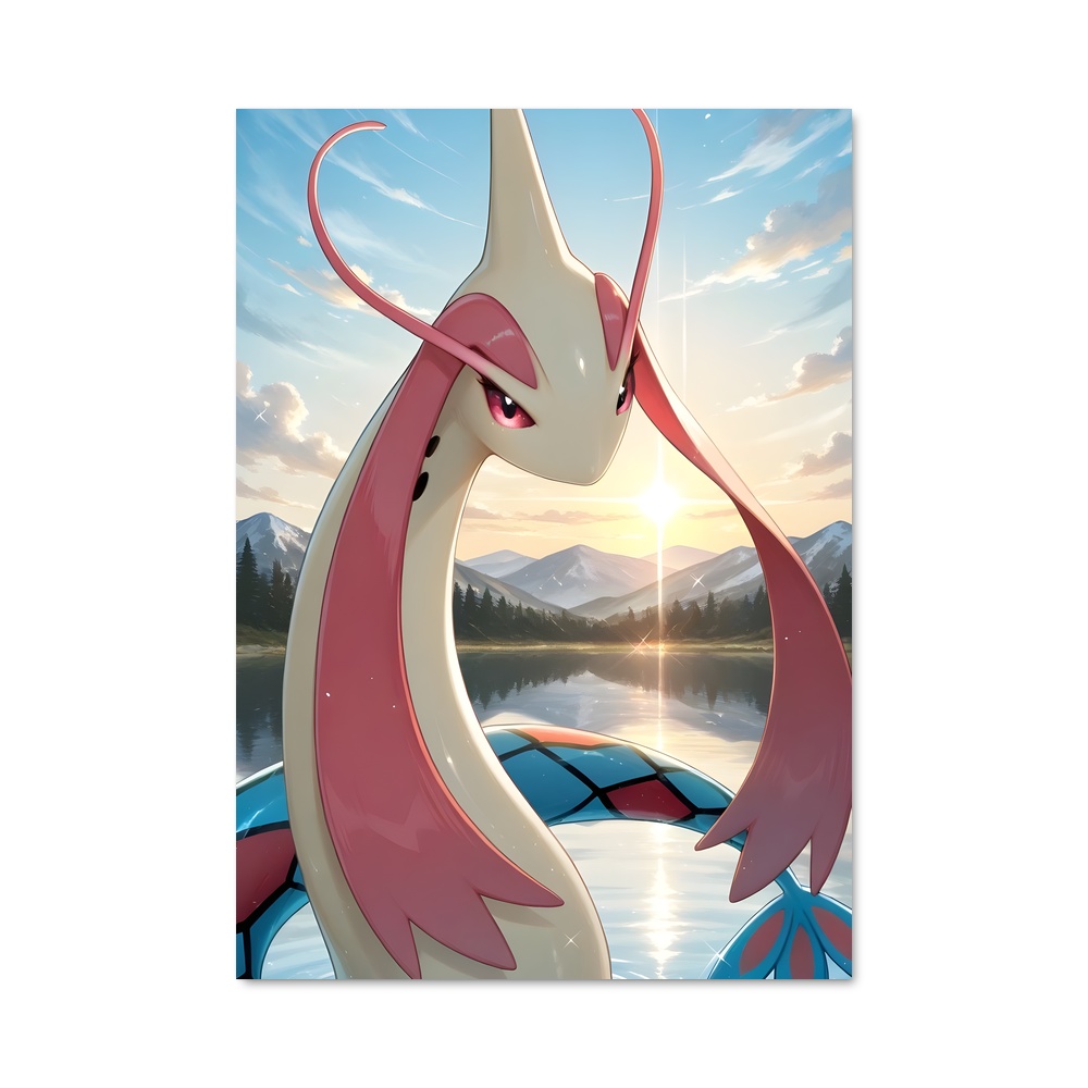 Poster Dance des Vagues – affiche Pokemon