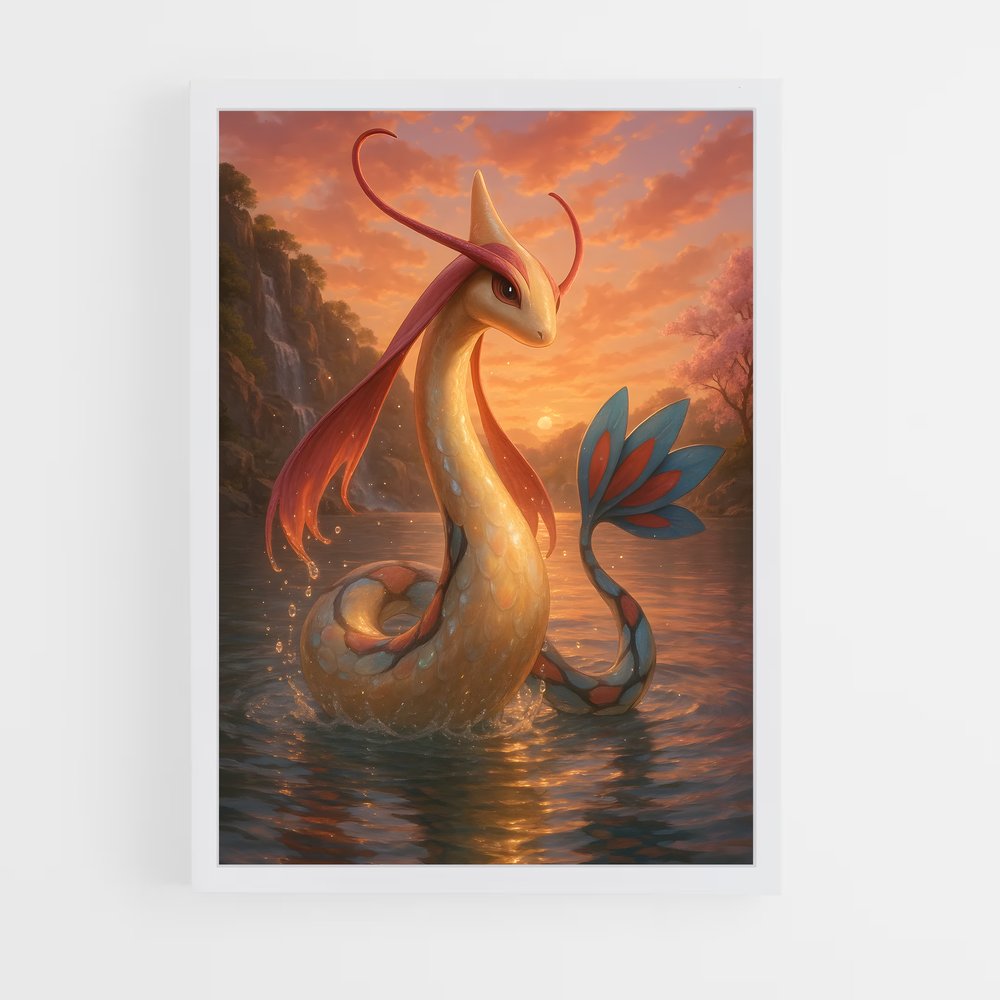 Poster Danse des Abysses – affiche Pokemon (vue 3)