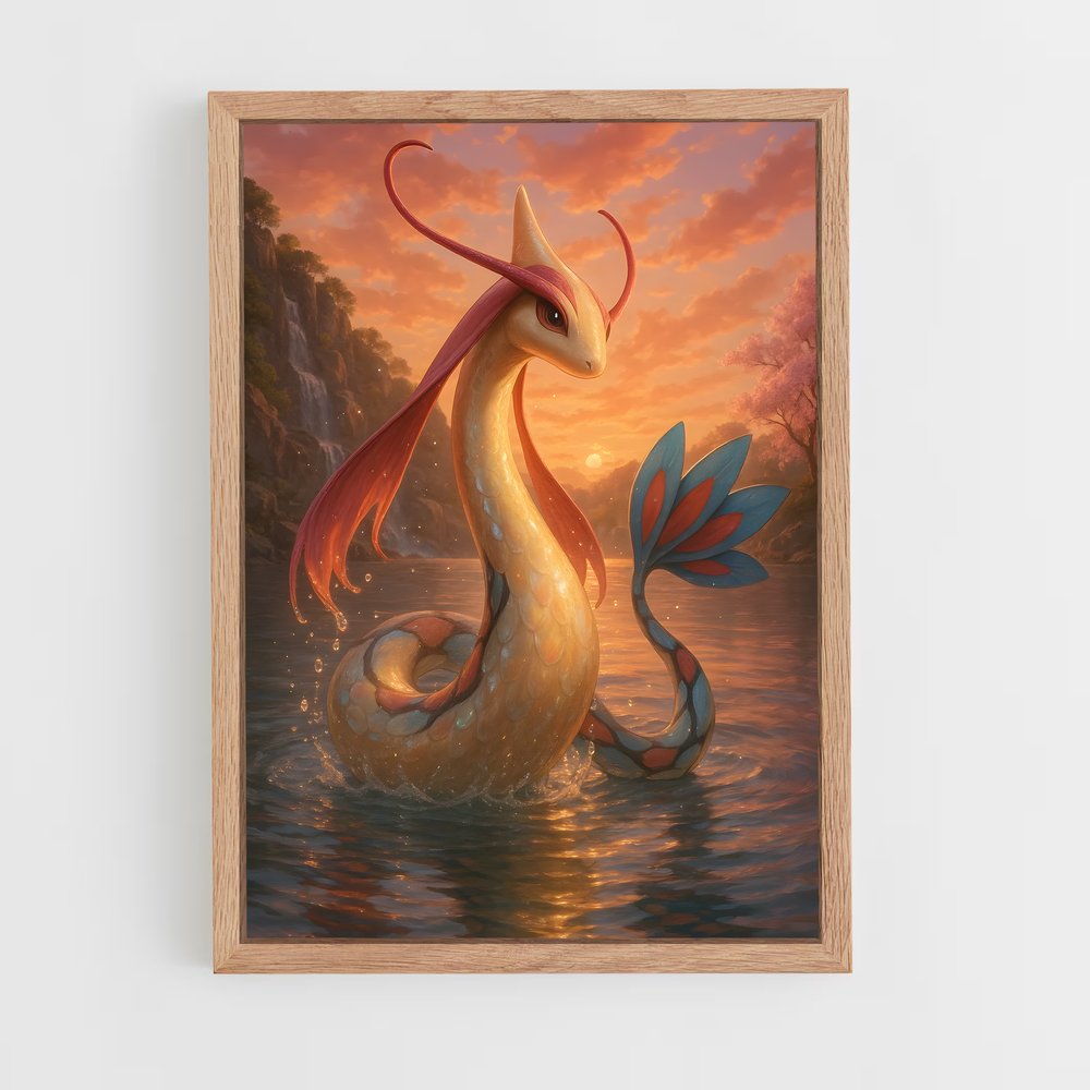 Poster Danse des Abysses – affiche Pokemon (vue 4)