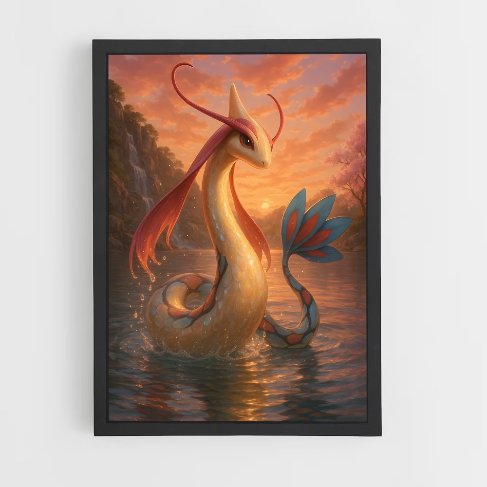 Poster Danse des Abysses – affiche Pokemon (vue 2)