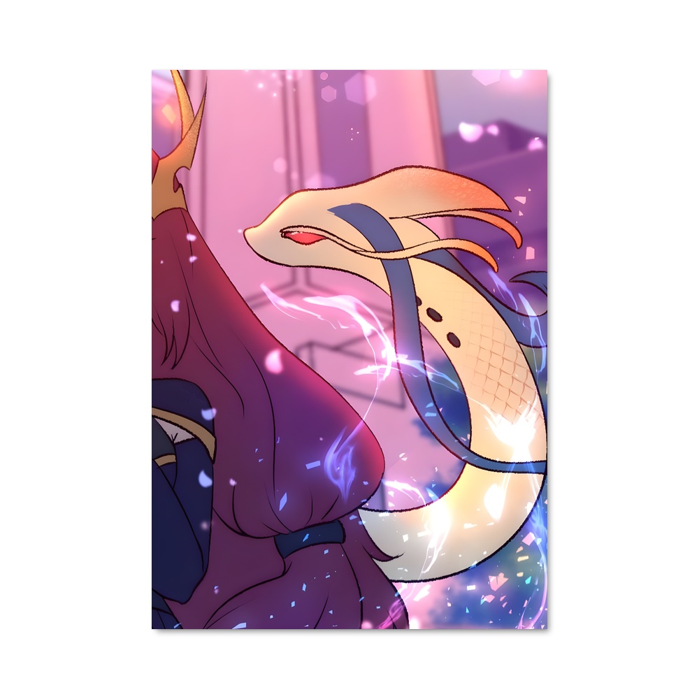 Poster Danse Draconique – affiche Pokemon