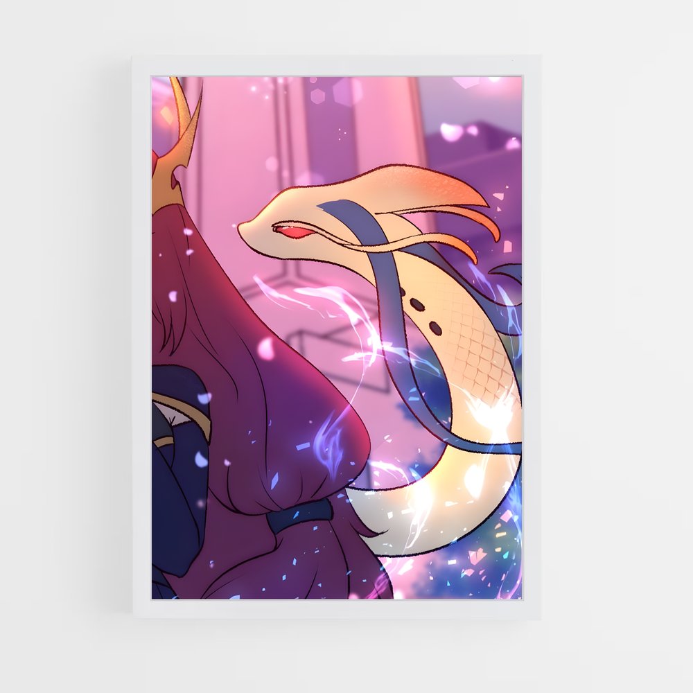 Poster Danse Draconique – affiche Pokemon (vue 3)