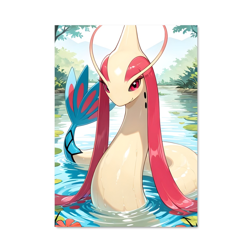 Poster Milotic enchanteur – affiche Pokemon