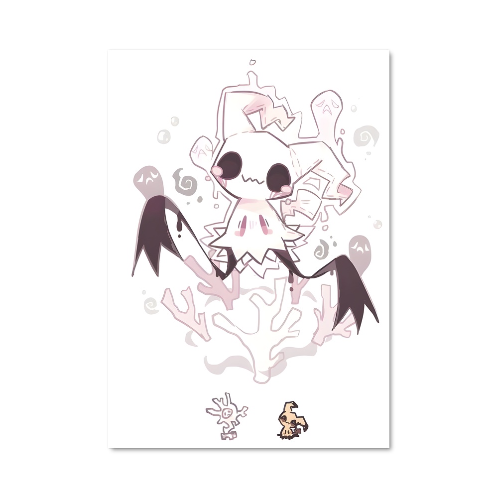 Poster Crâne Masqué – affiche Pokemon