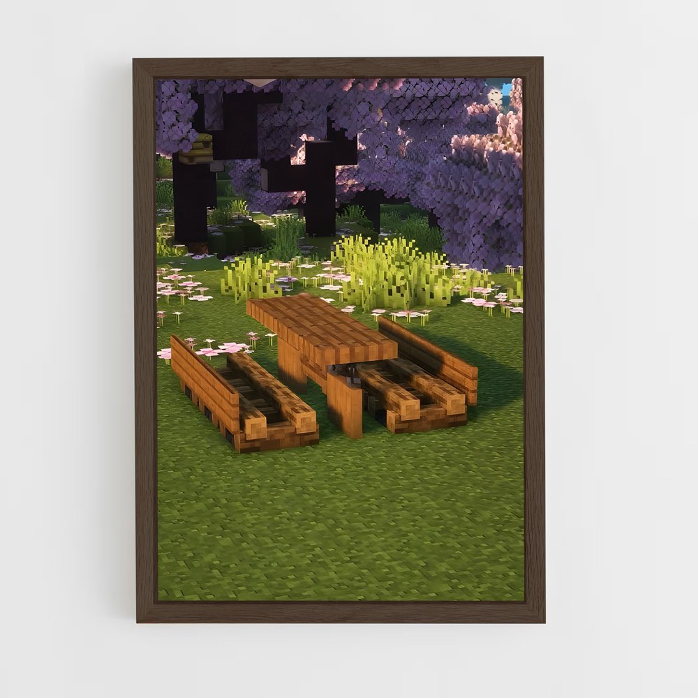 Poster L'Arbre de la Détente – affiche Minecraft (vue 5)