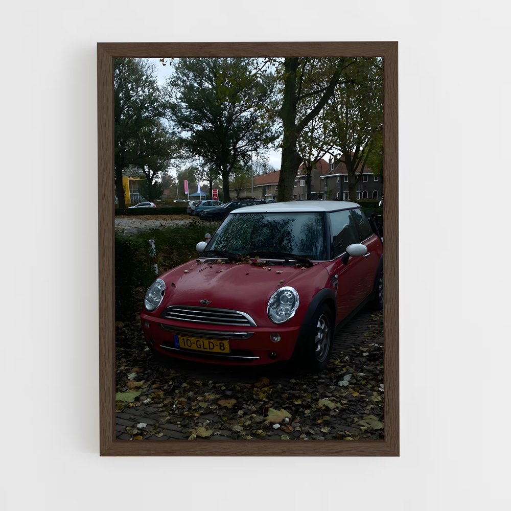 Poster Mini Rouge (vue 5)