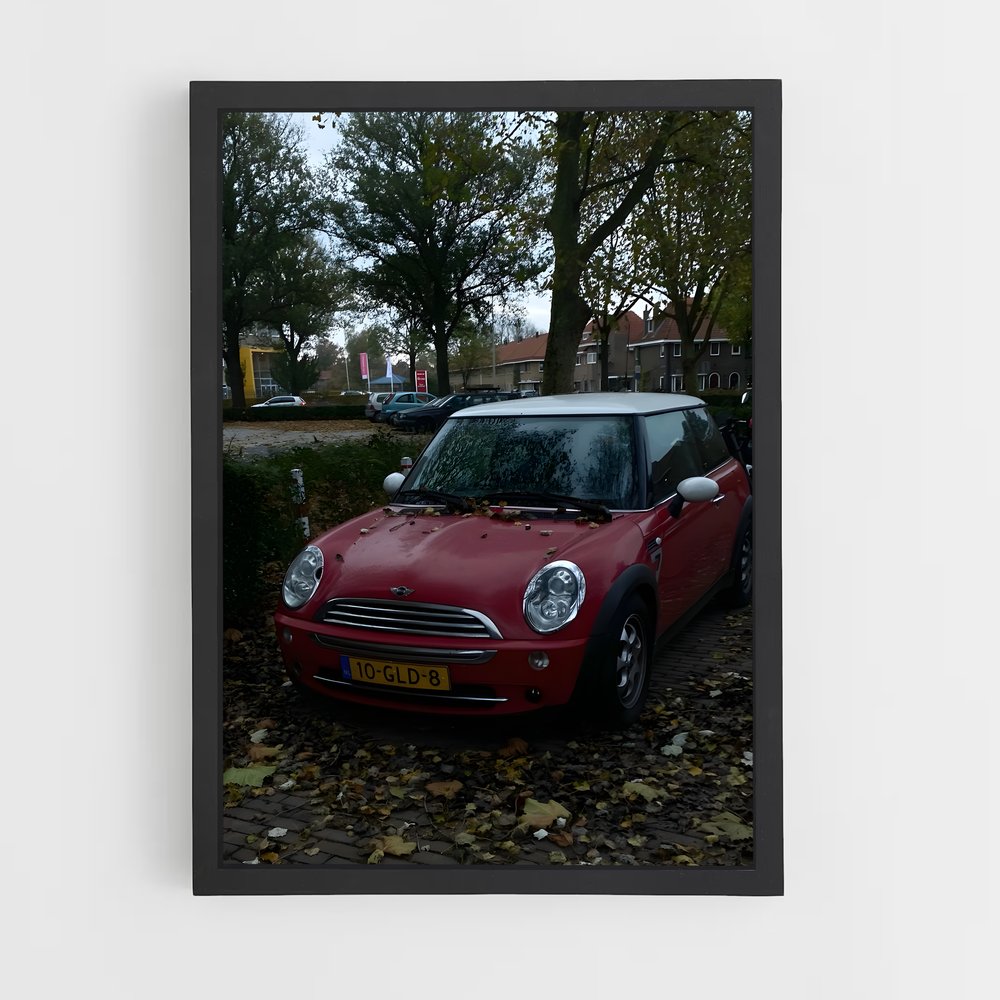 Poster Mini Rouge (vue 2)