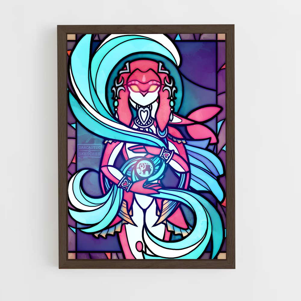 Poster Mipha Dreamer – affiche Zelda (vue 5)