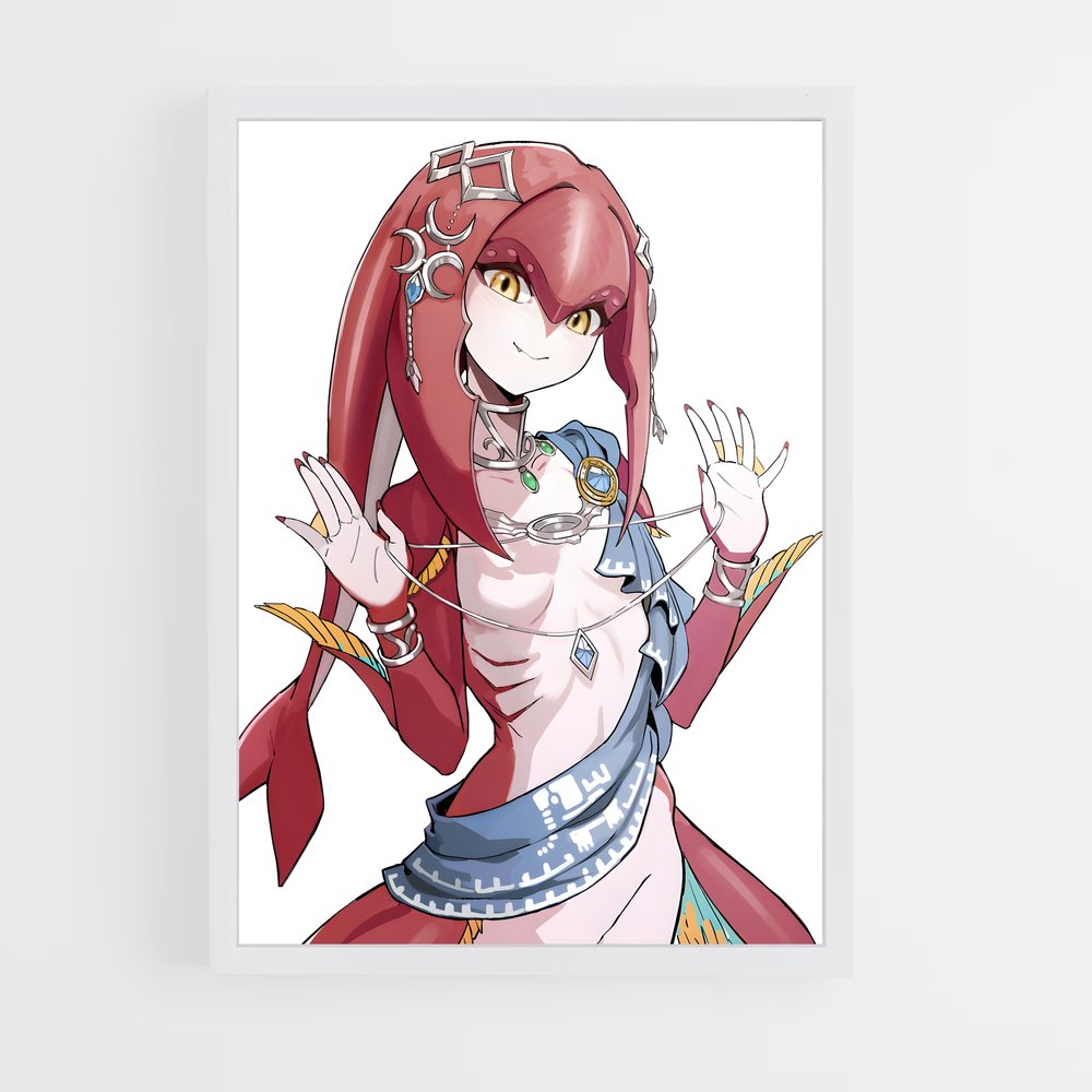 Poster Éclat de Mipha – affiche Zelda (vue 3)