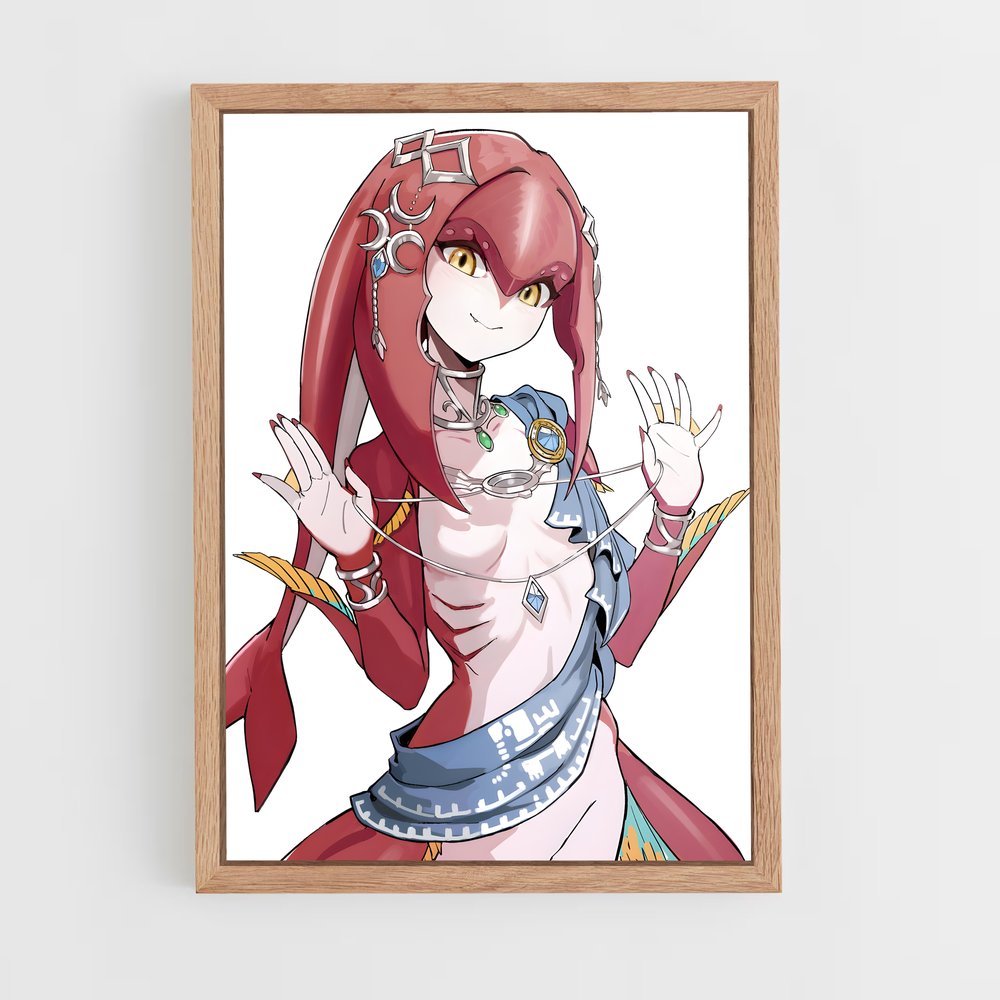 Poster Éclat de Mipha – affiche Zelda (vue 4)