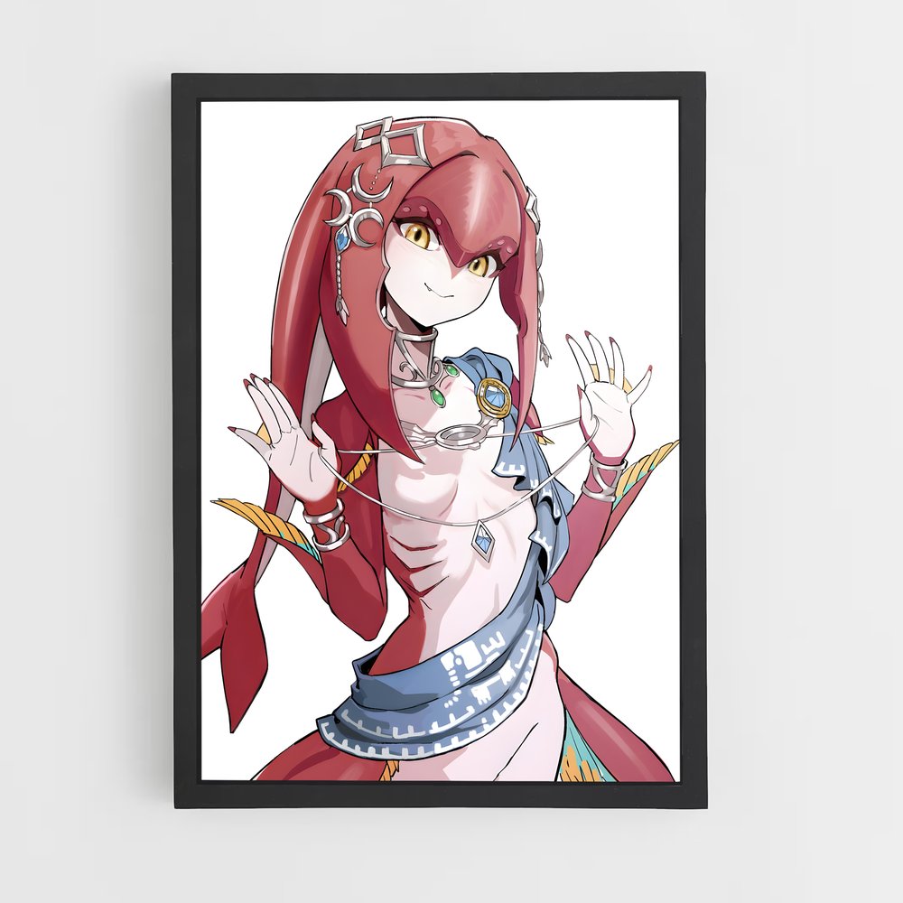 Poster Éclat de Mipha – affiche Zelda (vue 2)