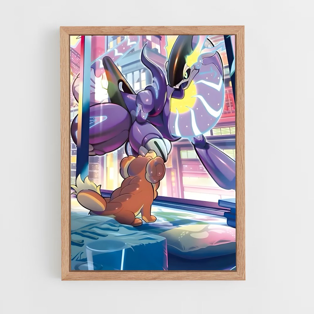 Poster L'Ascension de Miraidon – affiche Pokemon (vue 4)