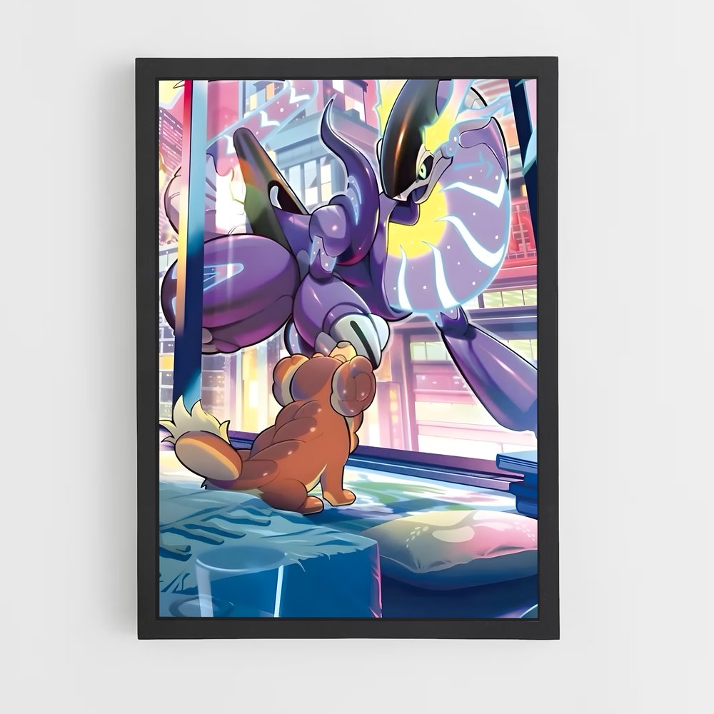 Poster L'Ascension de Miraidon – affiche Pokemon (vue 2)